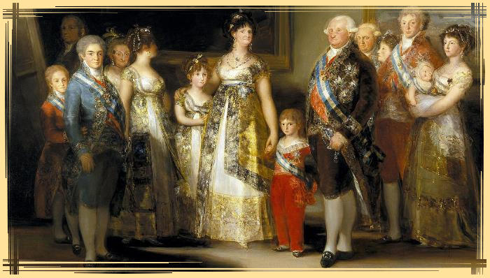 Charles IV et sa famille au temps de Napoléon